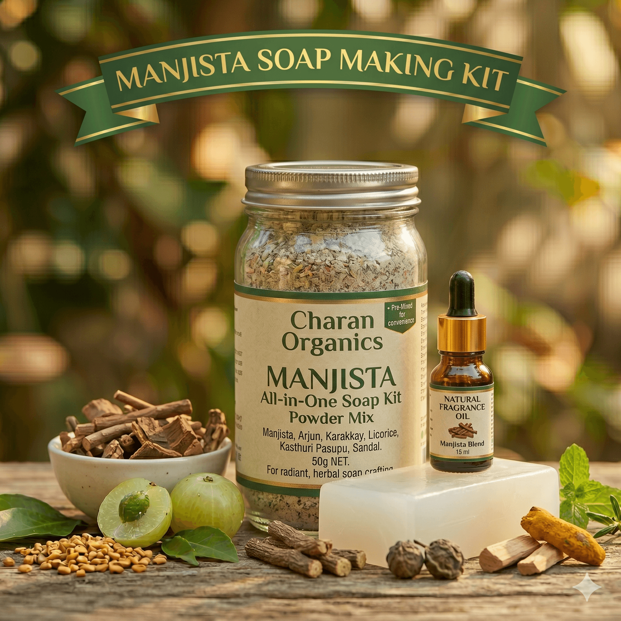 Manjista Soap Making Kit
