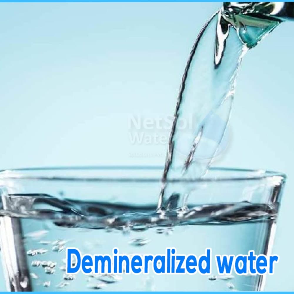 De-Mineralized Water