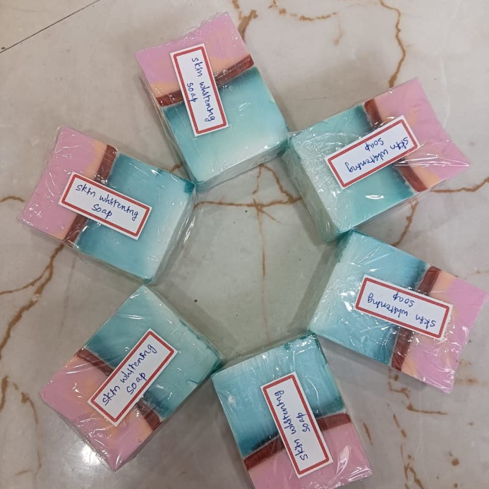 Skin Whitening Soap (Blue & Orange)